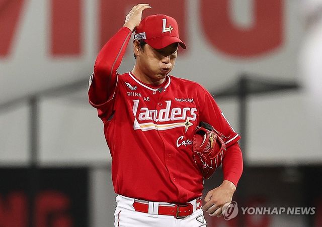 김광현 '쉽지 않네'