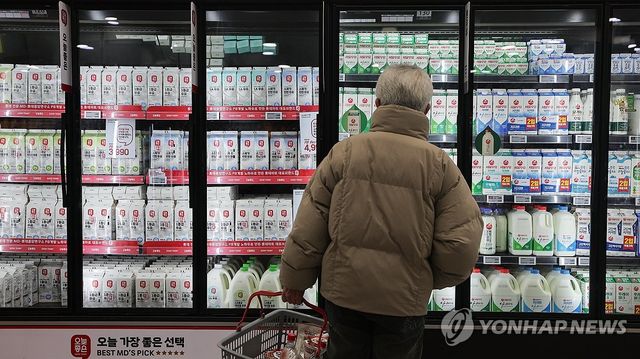 저출생 장기화에 우유매출 감소