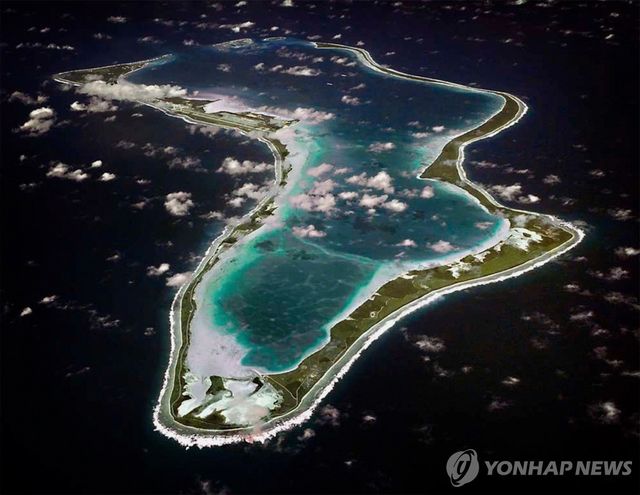 차고스제도의 디에고 가르시아