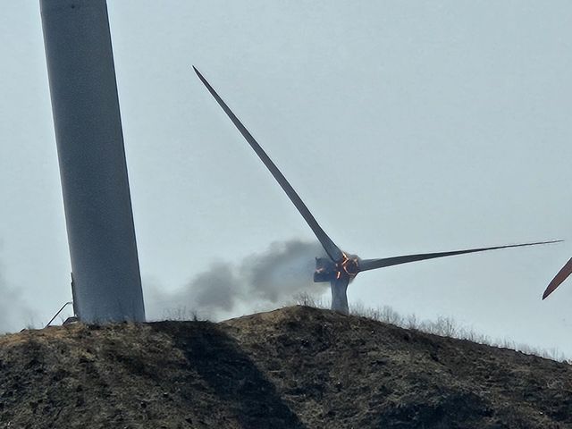 영덕 풍력발전기 불