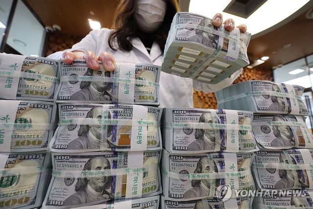 외환보유액 증가