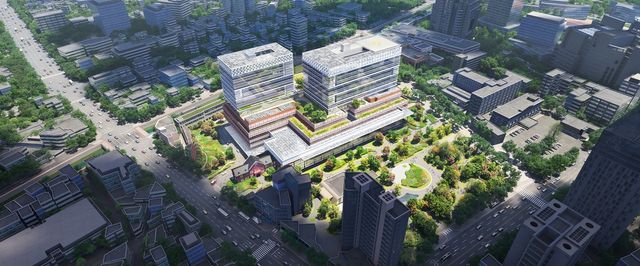 신축 국립중앙의료원 및 중앙감염병병원 조감도