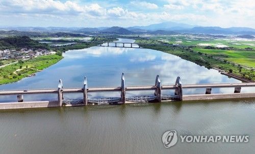 영산강 승촌보. [연합뉴스 자료사진]