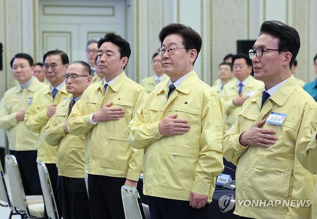 이재명 대통령, 중앙통합방위회의 참석