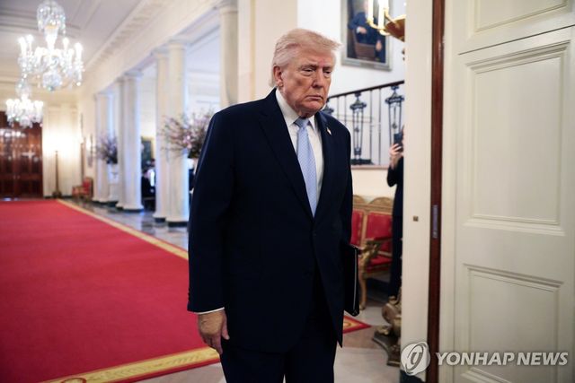 도널드 트럼프 미국 대통령