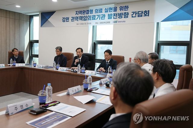 강원대병원 찾은 우상호 강원도지사 예비후보