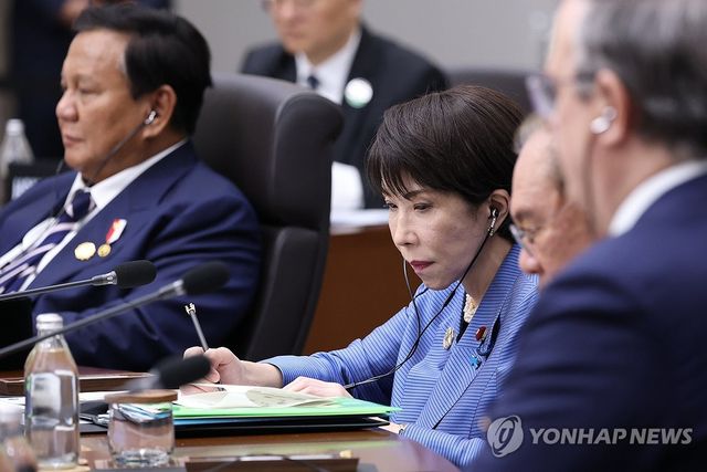 APEC 세션2 다카이치 사나에 일본 총리