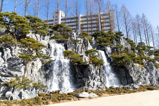 월드컵 경관폭포