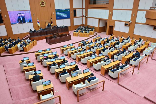 부산시의회 제334회 임시회 폐회