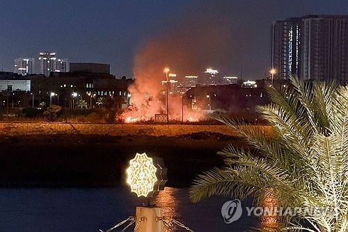 주이라크 미국 대사관 근처 폭발