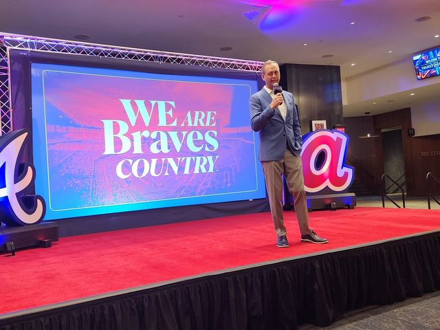 올해 계획 밝히는 애틀랜타 브레이브스 회장