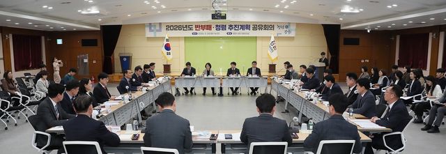 반부패·청렴 추진 계획 공유회의