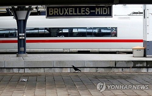 브뤼셀 미디역 [로이터 연합뉴스 자료사진 재판매 및 DB 금지]