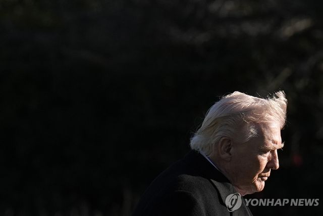 도널드 트럼프 미국 대통령