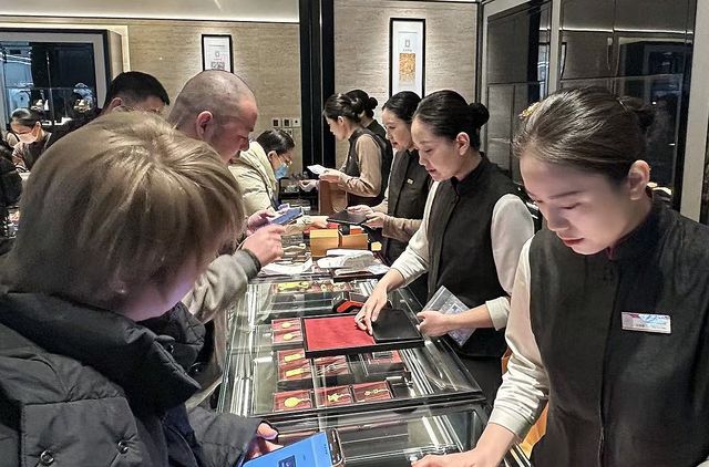 금 사려는 중국인들