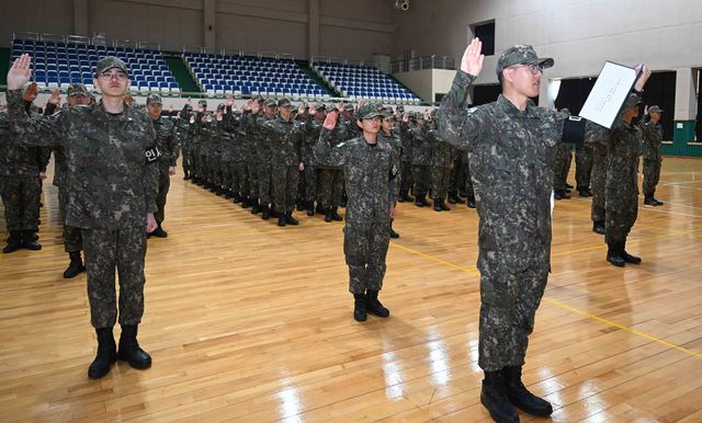 제140기 해군사관후보생 입교