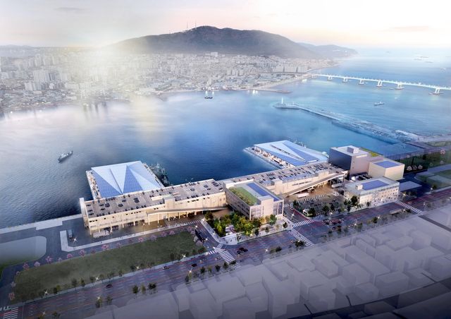 부산공동어시장 현대화사업 조감도