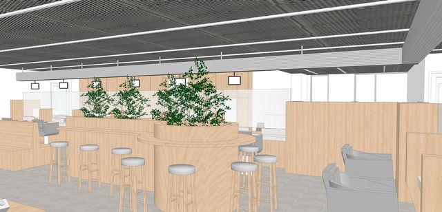 상계10동 청사 민원실 및 대기공간 투시도