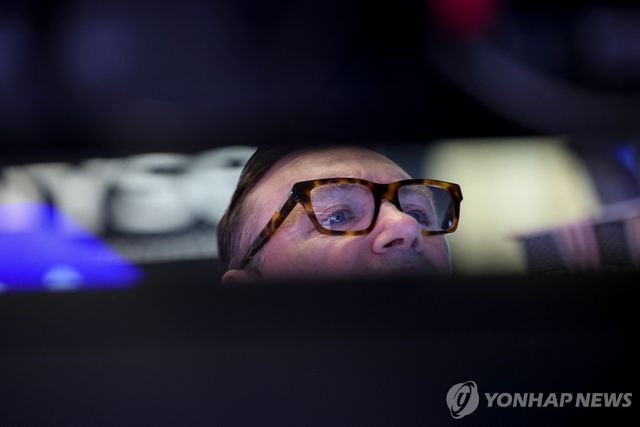 미국 증시 트레이더 [자료사진]