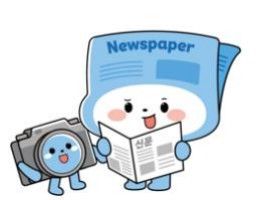 신문홍보 캐릭터 공모전 대상작 '프레스와 포커스'