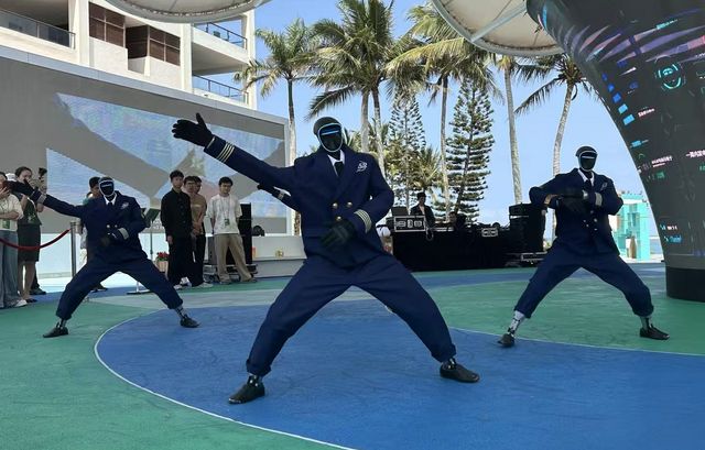 쿵푸하는 중국 휴머노이드 로봇