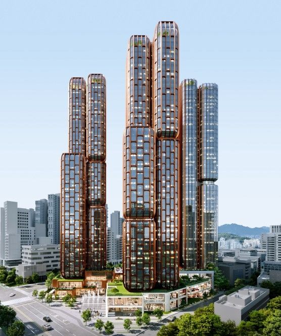 동작구청 노량진 옛청사 부지개발 조감도