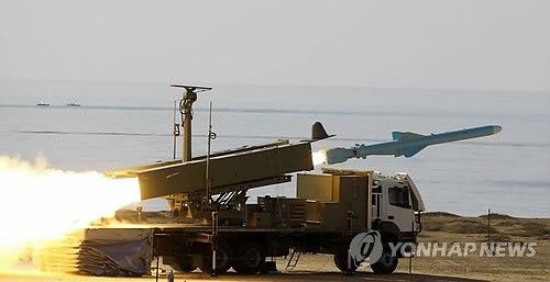 이란의 지대함 미사일 카데르