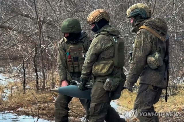 우크라이나 전선의 러시아 군인들