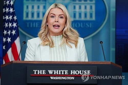 캐롤라인 레빗 백악관 대변인