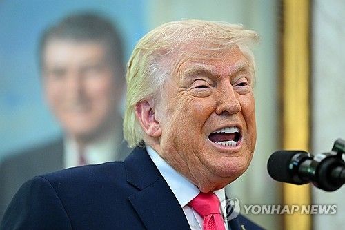 도널드 트럼프 미국 대통령