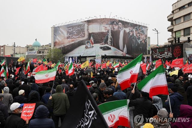 이란의 알쿠드스데이 시위