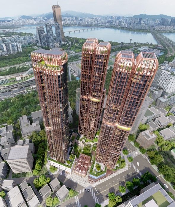 동작구청 노량진 옛청사 부지개발 조감도