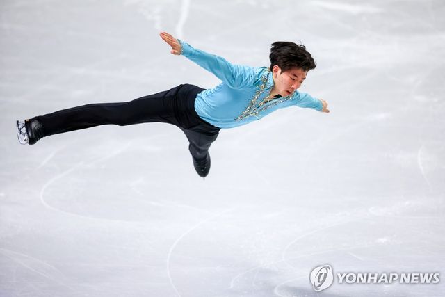 세계선수권대회에서 연기 펼치는 차영현