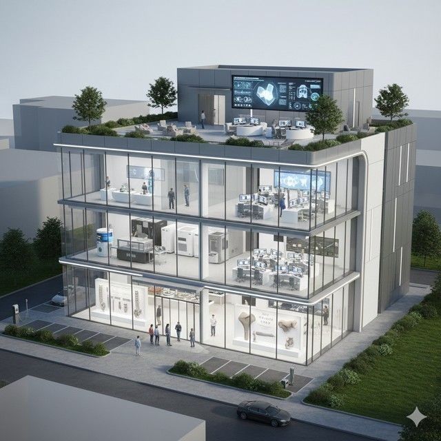 근골격계 의료기기 실증센터 조감도