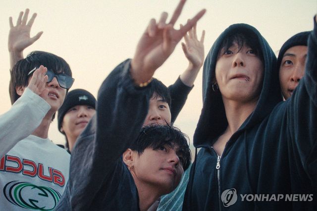 넷플릭스 다큐멘터리 'BTS: 더 리턴' 속 방탄소년단(BTS)