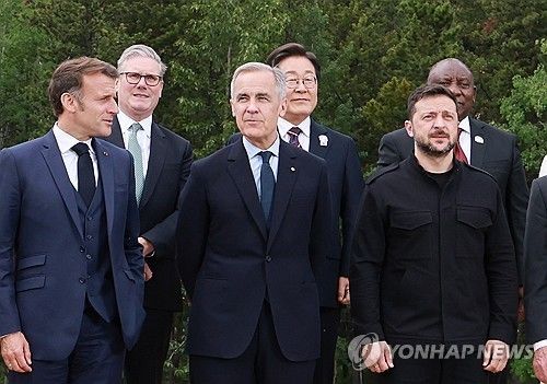 지난해 캐나다에서 열린 G7 정상회의에 초청된 이재명 대통령