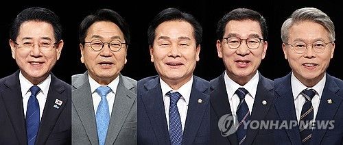 더불어민주당 전남광주특별시장 후보들