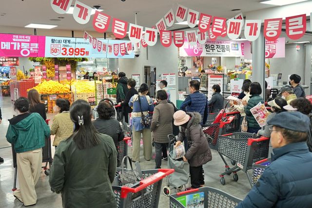 롯데마트 메가통큰 할인 행사