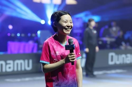 프로탁구리그 시리즈1 여자 단식 우승 소감 밝히는 최효주