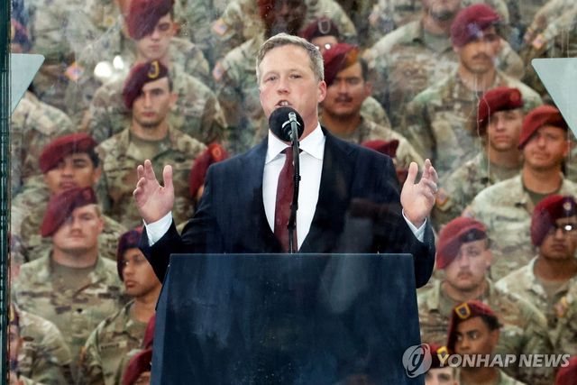 단 드리스콜 미육군 장관 