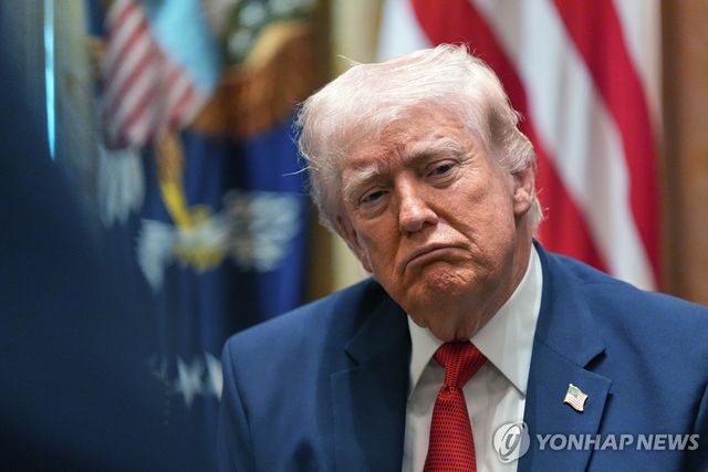 도널드 트럼프 미국 대통령