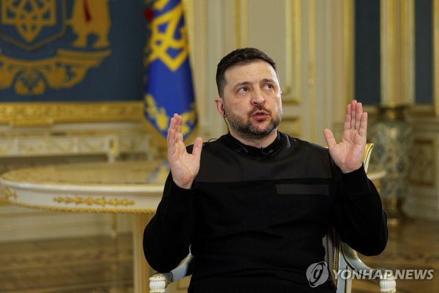 볼로디미르 젤렌스키 우크라이나 대통령