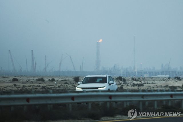 카타르에너지 LNG 가스생산시설 