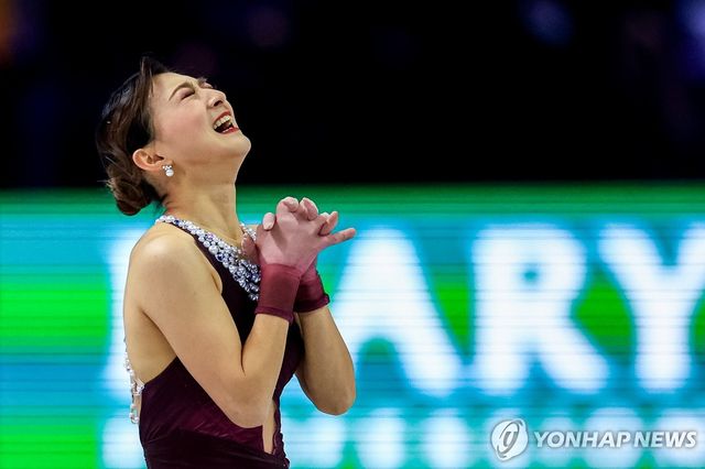 눈물 흘리는 사카모토 가오리