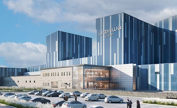 우리와 공장 전경