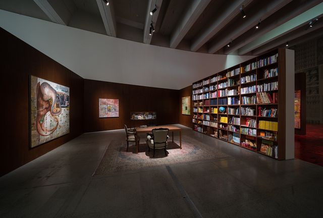 맨디 엘-사예 작 '서제 공간'