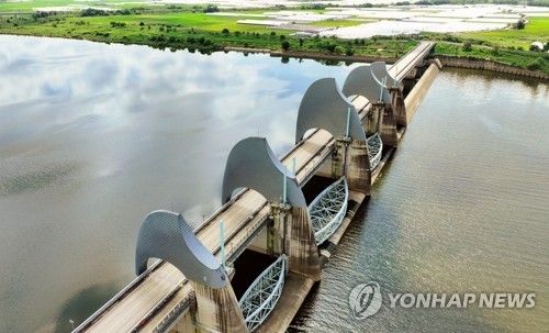 영산강 승촌보. [연합뉴스 자료사진]