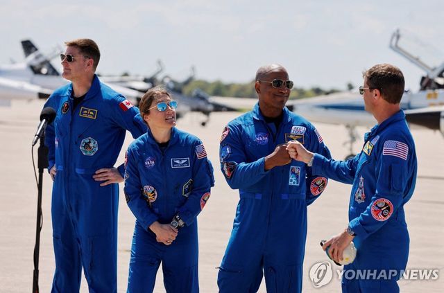 '아르테미스Ⅱ'에 탑승하게 될 우주비행사 4명