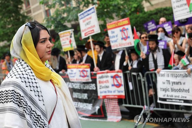 친팔레스타인 단체 '우리 안의 생애' 설립자 네르딘 키스와니