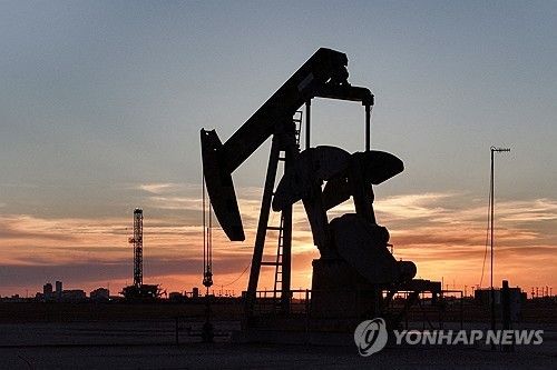 미 텍사스주의 시추시설